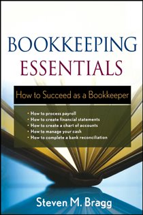 Book cover: Bookkeeping Essentials, by Steven M. Bragg (preview)