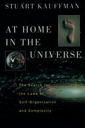 Book cover: At Home in the Universe, by Stuart Kauffman (preview)