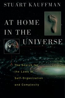 Book cover: At Home in the Universe, by Stuart Kauffman (preview)