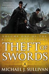 Book cover: Theft of Swords, by Michael J. Sullivan (preview)