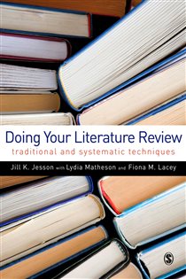 Book cover: Doing Your Literature Review, by Jill Jesson (preview)