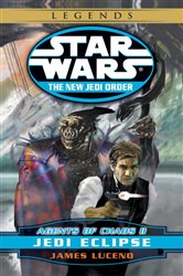 Book cover: Jedi Eclipse: Star Wars Legends (Book 5 of Star Wars: The New Jedi Order - Legends) by James Luceno (preview)