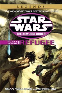 Book cover: Refugee: Star Wars Legends (Book 16 of Star Wars: The New Jedi Order - Legends) by Sean Williams (preview)