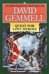 Book cover: Quest for Lost Heroes (Book 4 of Drenai Saga) by David Gemmell (preview)
