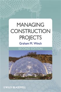 Book cover: Managing Construction Projects, by Graham M. Winch (preview)