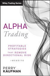 Book cover: Alpha Trading, by Perry J. Kaufman (preview)