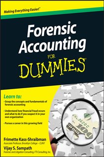 Book cover: Forensic Accounting For Dummies, by Frimette Kass-Shraibman (preview)