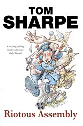 Book cover: Riotous Assembly, by Tom Sharpe (preview)