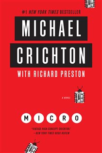 Book cover: Micro, by Michael Crichton (preview)