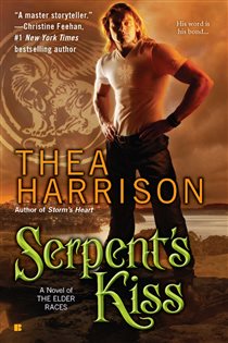 Book cover: Serpent's Kiss (Book 3 of A Novel of the Elder Races) by Thea Harrison (preview)