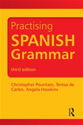 Book cover: Practising Spanish Grammar, by Angela Howkins (preview)