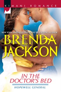 Book cover: In the Doctor's Bed (Book 1 of Hopewell General) by Brenda Jackson (preview)