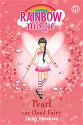 Book cover: Pearl The Cloud Fairy (Book 3 of Rainbow Magic) by Daisy Meadows (preview)