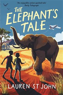 Book cover: The White Giraffe Series: The Elephant's Tale (Book 4 of The White Giraffe Series) by Lauren St John (preview)