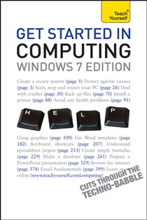 Book cover: Get Started In Computing: Teach Yourself, by Moira Stephen (preview)