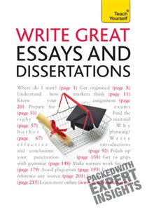 Book cover: Write Great Essays and Dissertations: Teach Yourself Ebook Epub, by Hazel Hutchison (preview)