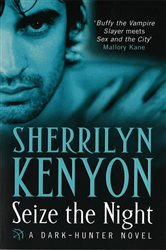 Book cover: Seize The Night (Book 7 of The Dark-Hunter World) by Sherrilyn Kenyon (preview)