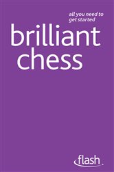 Book cover: Brilliant Chess: Flash, by William Hartston (preview)