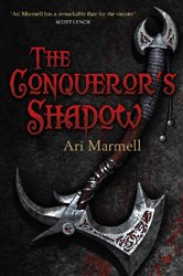 Book cover: The Conqueror's Shadow, by Ari Marmell (preview)