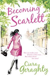 Book cover: Becoming Scarlett, by Ciara Geraghty (preview)