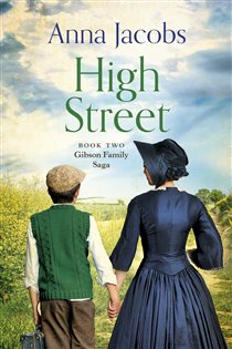 Book cover: High Street (Book 2 of Gibson Saga) by Anna Jacobs (preview)