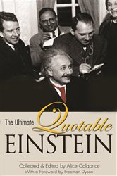 Book cover: The Ultimate Quotable Einstein, by Albert Einstein (preview)