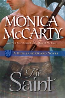 Book cover: The Saint (Book 5 of Highland Guard) by Monica McCarty (preview)