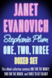 Book cover: Stephanie Plum One, Two, Three, by Janet Evanovich (preview)