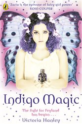 Book cover: Indigo Magic, by Victoria Hanley (preview)