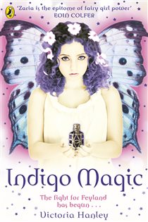 Book cover: Indigo Magic, by Victoria Hanley (preview)