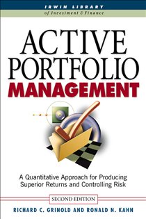 Book cover: Active Portfolio Management (PB), by Richard C. Grinold (preview)
