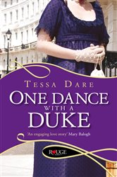 Book cover: One Dance With a Duke: A Rouge Regency Romance, by Tessa Dare (preview)