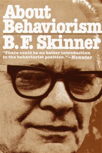 Book cover: About Behaviorism, by B.F. Skinner (preview)