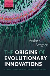 Book cover: The Origins of Evolutionary Innovations, by Andreas Wagner (preview)