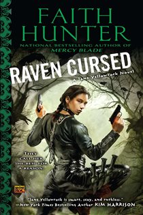 Book cover: Raven Cursed (Book 4 of Jane Yellowrock) by Faith Hunter (preview)