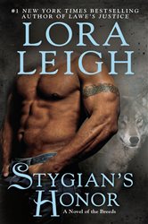 Book cover: Stygian's Honor (Book 27 of A Novel of the Breeds) by Lora Leigh (preview)