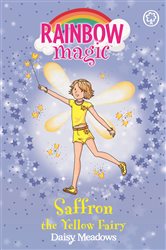 Book cover: Saffron the Yellow Fairy (Book 3 of Rainbow Magic) by Daisy Meadows (preview)