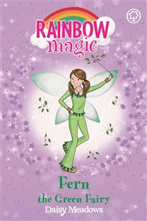 Book cover: Fern the Green Fairy (Book 4 of Rainbow Magic) by Daisy Meadows (preview)