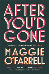 Book cover: After You'd Gone, by Maggie O'Farrell (preview)
