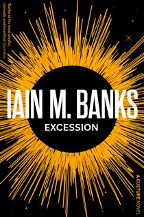 Book cover: Excession, by Iain M. Banks (preview)