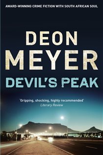 Book cover: Devil's Peak, by Deon Meyer (preview)