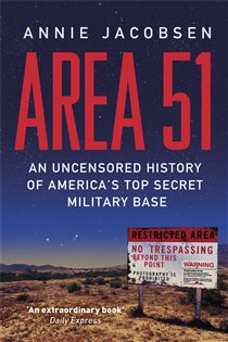 Book cover: Area 51, by Annie Jacobsen (preview)