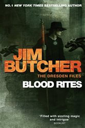 Book cover: Blood Rites (Book 6 of Dresden Files) by Jim Butcher (preview)