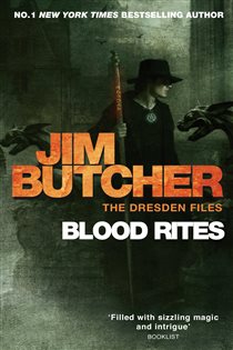Book cover: Blood Rites (Book 6 of Dresden Files) by Jim Butcher (preview)