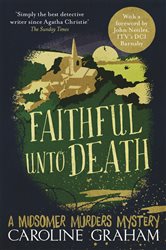 Book cover: Faithful unto Death, by Caroline Graham (preview)