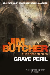 Book cover: Grave Peril (Book 3 of Dresden Files) by Jim Butcher (preview)