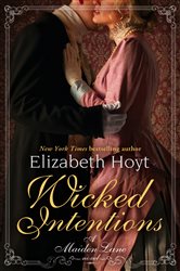 Book cover: Wicked Intentions (Book 1 of Maiden Lane) by Elizabeth Hoyt (preview)