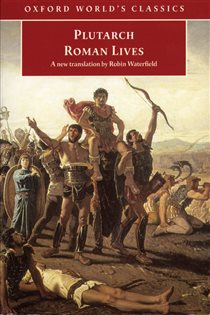 Book cover: Roman Lives, by Plutarch (preview)