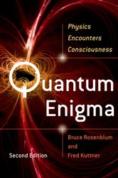 Book cover: Quantum Enigma, by Bruce Rosenblum (preview)