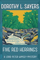 Book cover: Five Red Herrings, by Dorothy L Sayers (preview)